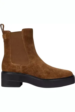 Ralph Lauren Chelsea Boots, female, , Size: 9 1/2 US Suede ankle boots Adrianna