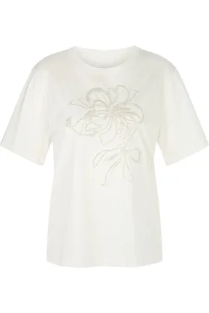 Marc Cain T-Shirts, female, , Size: L Off T-shirt