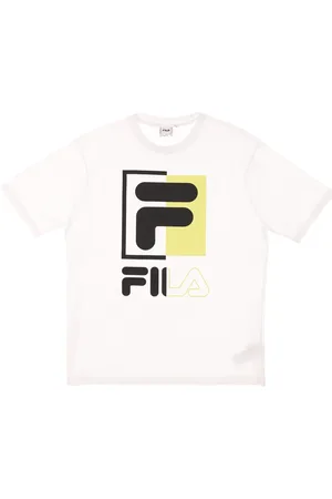 Fila T-Shirts, male, , Size: M Bright Men