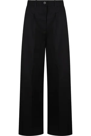 Nine In The Morning Wide Trousers, female, , Size: W26 Chino Silk Blend Trousers Oversized Fit