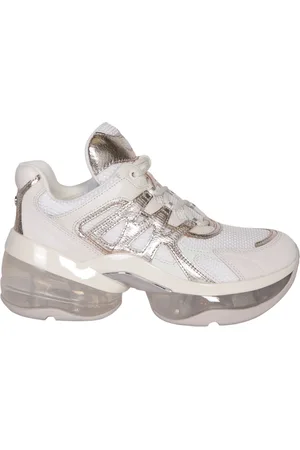 Michael Kors Sneakers, female, , Size: 10 US Chunky Metallic Sneaker