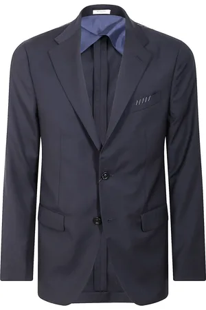 Boglioli Blazers, male, , Size: M Luxury Wool Suit with K-Jacket