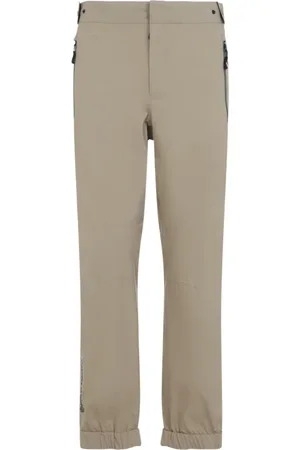 Moncler Straight Trousers, male, , Size: M Light Trousers