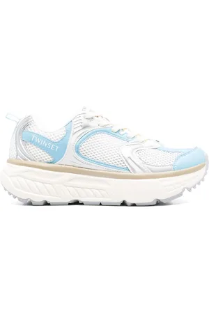 Twin-Set Running Shoes, female, , Size: 8 US Colorblock Running Sneakers