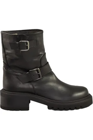 Via Roma Ankle Boots, female, , Size: 8 US Leather Ankle Boot with Rubber Sole