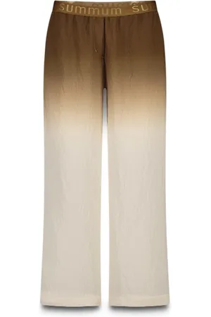 Summum Woman Wide Trousers, female, , Size: 2XL Dip Dye Trousers