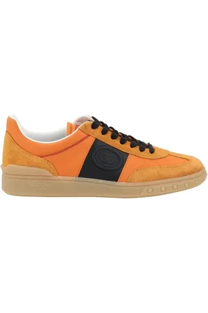 VALENTINO GARAVANI Sneakers, male, , Size: 12 US Leather Sneaker with VLogo Detail