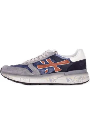 Premiata Sneakers, male, , Size: 9 US Suede Sneakers with Logo