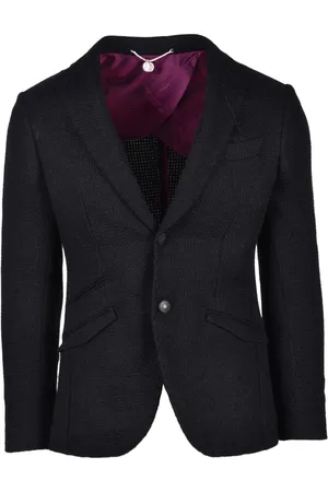 MAURIZIO MIRI Blazers, male, , Size: S Alpaca Wool Blend Jacket