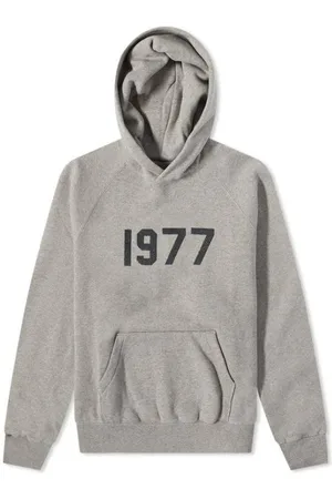 FEAR OF GOD Hoodies, male, , Size: S Dark Oatmeal Hoodie 1977