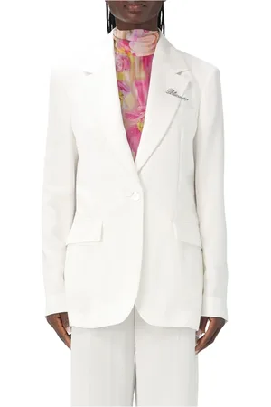 BLUMARINE Blazers, female, , Size: 2XS Gabardine Jacket