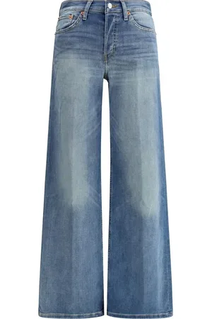 RE/DONE Wide Jeans, female, , Size: W27 Vintage Wide Leg Jeans with Modern Twist