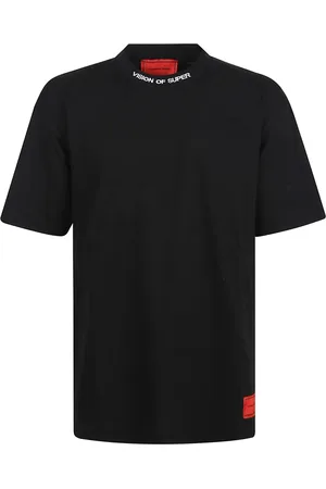 Vision Of Super T-Shirts, male, , Size: M Skull Print T-Shirt with Logo