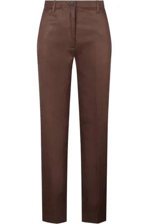 Nine In The Morning Slim-fit Trousers, female, , Size: W29 Deep Palazzo Trousers in Lyocell
