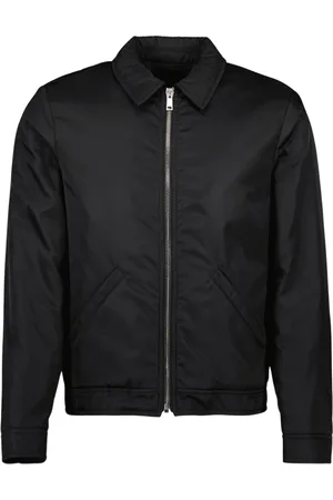 Prada Light Jackets, male, , Size: L Nylon Bomber Jacket