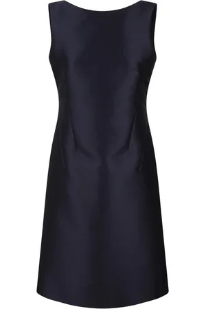Alberta Ferretti Short Dresses, female, , Size: M Silk Satin Blend Midi Dress
