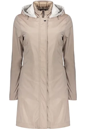 MOORER Parkas, female, , Size: XS Goose Down Hooded Jacket with Zip