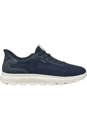 Geox Sneakers, male, , Size: 11 US Casual Textile Sneakers with 3cm Rubber Sole