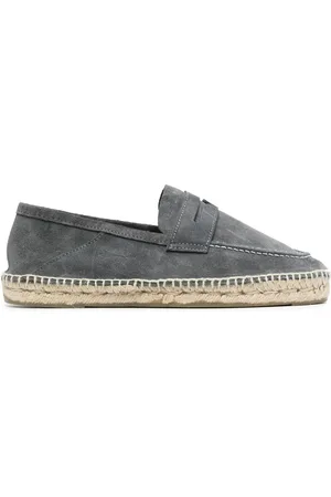 MANEBI Espadrilles, male, , Size: 8 US Grey Flat Shoes