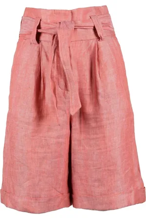 PESERICO SIGN Long Shorts, female, , Size: 2XS Linen Bermuda Shorts