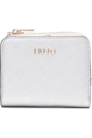 Liu Jo Wallets & Cardholders, female, , Size: ONE SIZE Silver-tone Bi-Fold Wallet