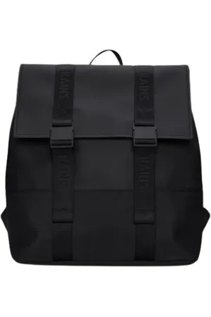 Rains Backpacks, male, , Size: ONE SIZE Waterproof Backpack with Roll-Top Straps