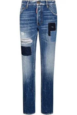 Dsquared2 Slim-fit Jeans, male, , Size: S Navy Cool Guy Jeans