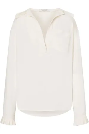 Serafini Blouses, female, , Size: XS Elegant Silk Blouse