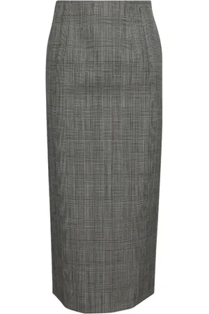 WARDROBE.NYC Midi Skirts, female, , Size: XS Midi Contour Skirt