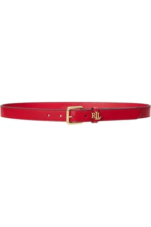 Ralph Lauren Belts, female, , Size: S LGO Kpper 25 Belt Skinny