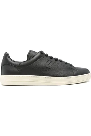 Tom Ford Sneakers, male, , Size: 7 US Low Top Sneaker Cream Sole