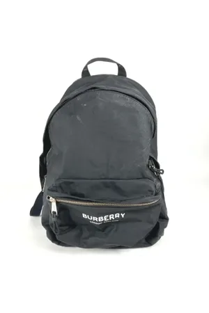 Burberry Pre-owned Backpacks, female, , Size: ONE SIZE Pre-owned Fabric backpacks