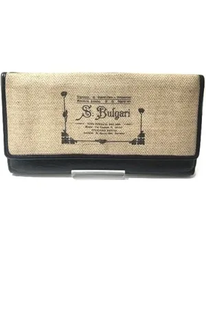Bvlgari Pre-owned Wallets, female, , Size: ONE SIZE Pre-owned Canvas wallets