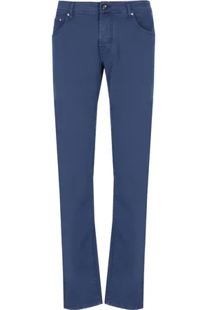 Jacob Cohen Chinos, male, , Size: W31 Cotton Pants with Belt Loops