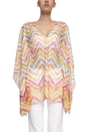 Missoni Blouses, female, , Size: M Beach Cover-up Sm9n4 Place