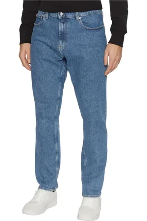 Calvin Klein Slim-fit Jeans, male, , Size: W36 Slim Straight Jeans