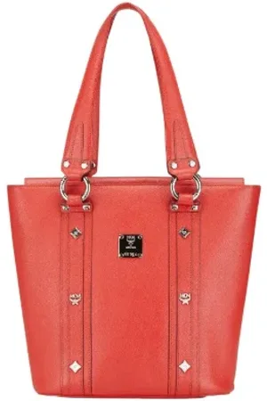 MCM Pre-owned Tote Bags, female, , Size: ONE SIZE Pre-owned Leather totes