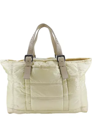 Bottega Veneta Pre-owned Tote Bags, female, , Size: ONE SIZE Pre-owned Canvas handbags