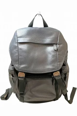 Coach Pre-owned Backpacks, male, , Size: ONE SIZE Pre-owned Canvas backpacks