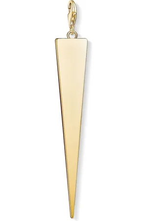 Thomas Sabo Jewellery, female, , Size: ONE SIZE Gold Triangle Charm Pendant