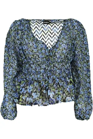Desigual Blouses, female, , Size: 5XL Floral Print Blouse