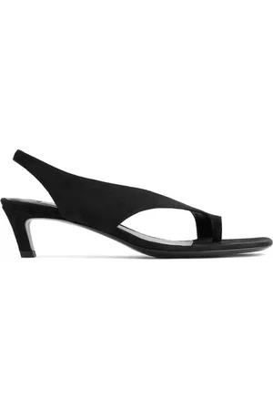 Totême High Heel Sandals, female, , Size: 10 US Elegant Heeled Thong Sandals