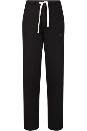 Palm Angels Straight Trousers, male, , Size: S Track Pants with Logo Detail