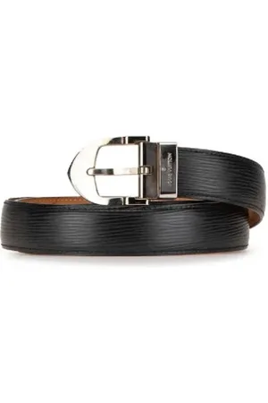 LOUIS VUITTON Pre-owned Belts, male, , Size: ONE SIZE Pre-owned Leather belts