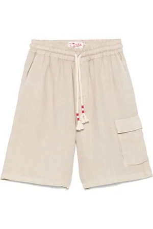 MC2 SAINT BARTH Casual Shorts, male, , Size: L Cargo Shorts with Drawstring Waistband