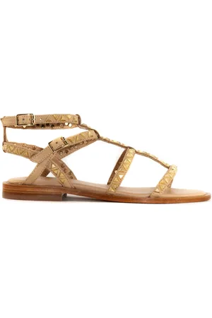 Ash Flat Sandals, female, , Size: 6 US Studded Leather Sandals