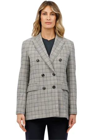 Circolo Blazers, female, , Size: L Double-breasted jacket for men