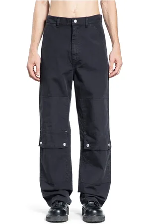 OAMC Wide Trousers, male, , Size: XS Chino Pants with Buttoned Pockets