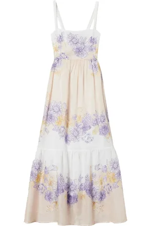 Twin-Set Summer Dresses, female, , Size: S Yellow Flowers Summer Dress