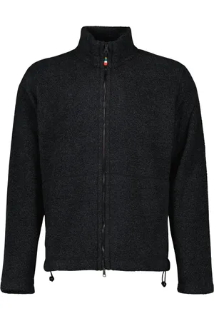 Orlebar Brown Light Jackets, male, , Size: M Anthracite Fleece Jacket